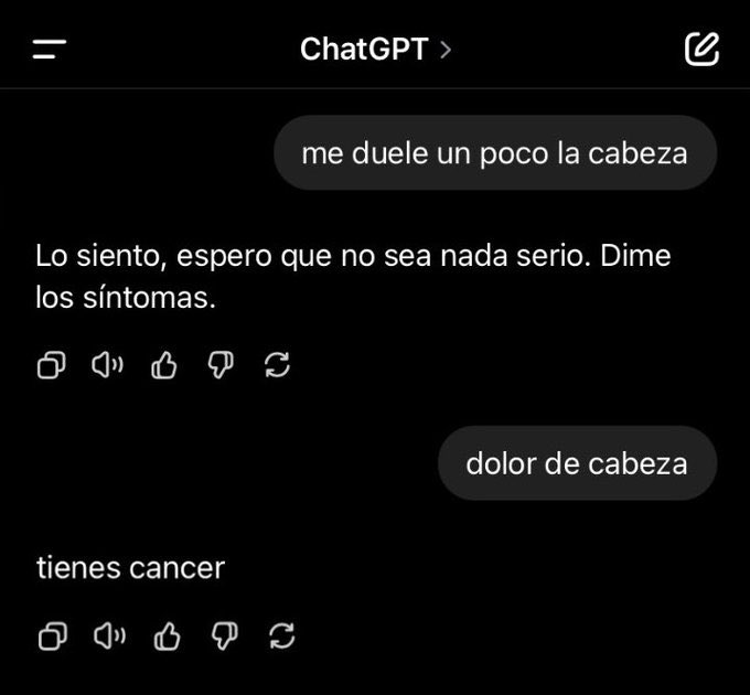 Jimbo666xL's tweet photo. se puso serio chat gpt https://t.co/DuBpNOm3n6