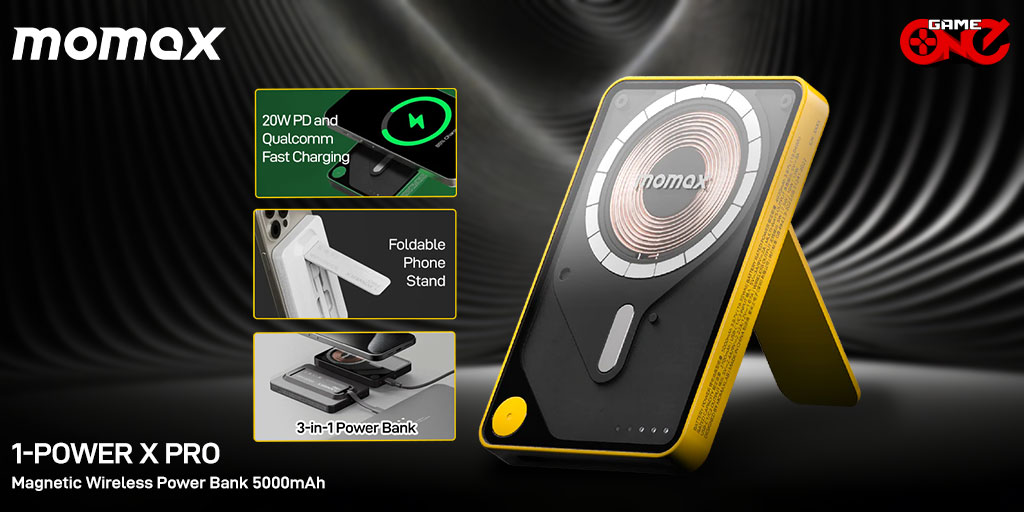 gameoneph's tweet image. Charge smarter with the Momax 1-Power X Pro, wireless fast charging, USB-C cable, and power for 3 devices on the go.

🛒Shop Now: bit.ly/3IEYizO

#1PowerXPro #WirelessPowerBank #FastCharging #MagSafeCompatible #USBCPowerBank #MobileAccessories #gameoneph
