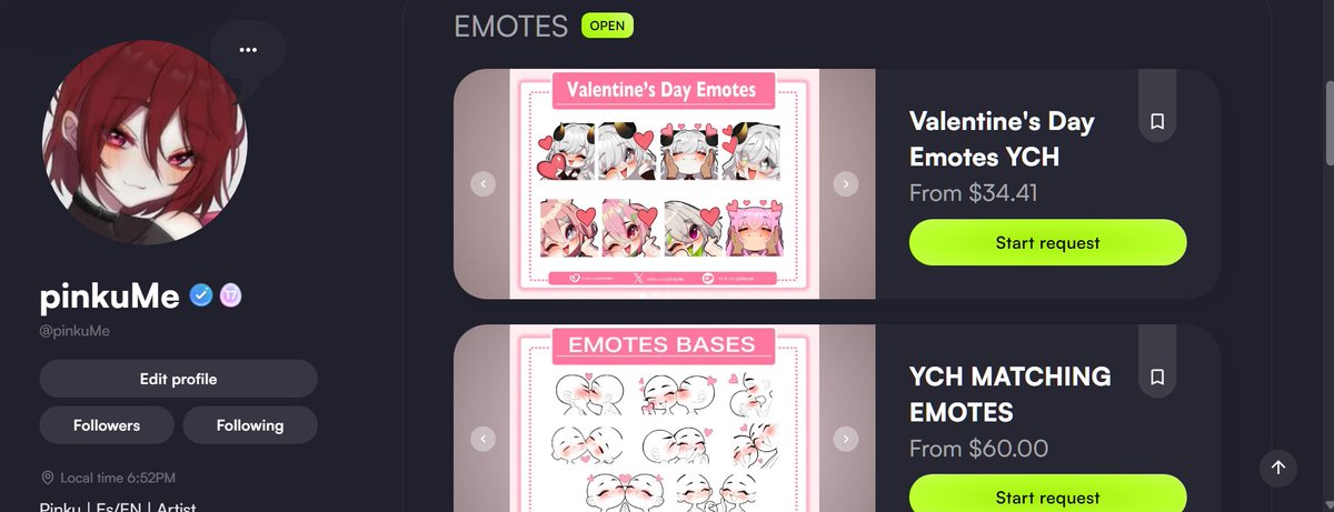 Just in case you're interesed! Im also Open for emote commissions (including these new bases)

THANK YOU SO MUCH FOR YOUR SUPPORT, IM CRYING ❤️❤️❤️ LOVE YOU ALL 😭😭