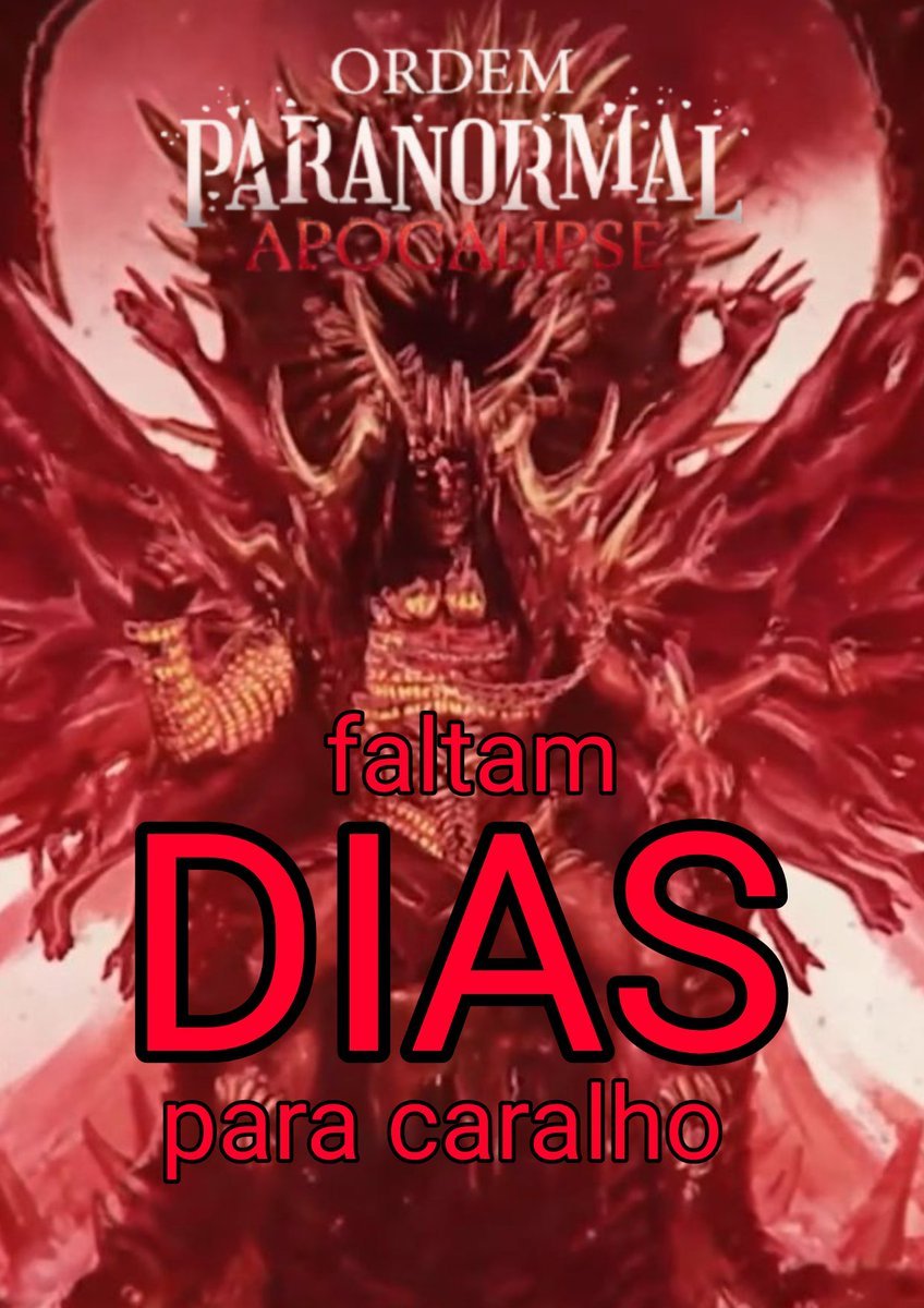 muito foda, mal posso esperar pra apocalipse em 2054