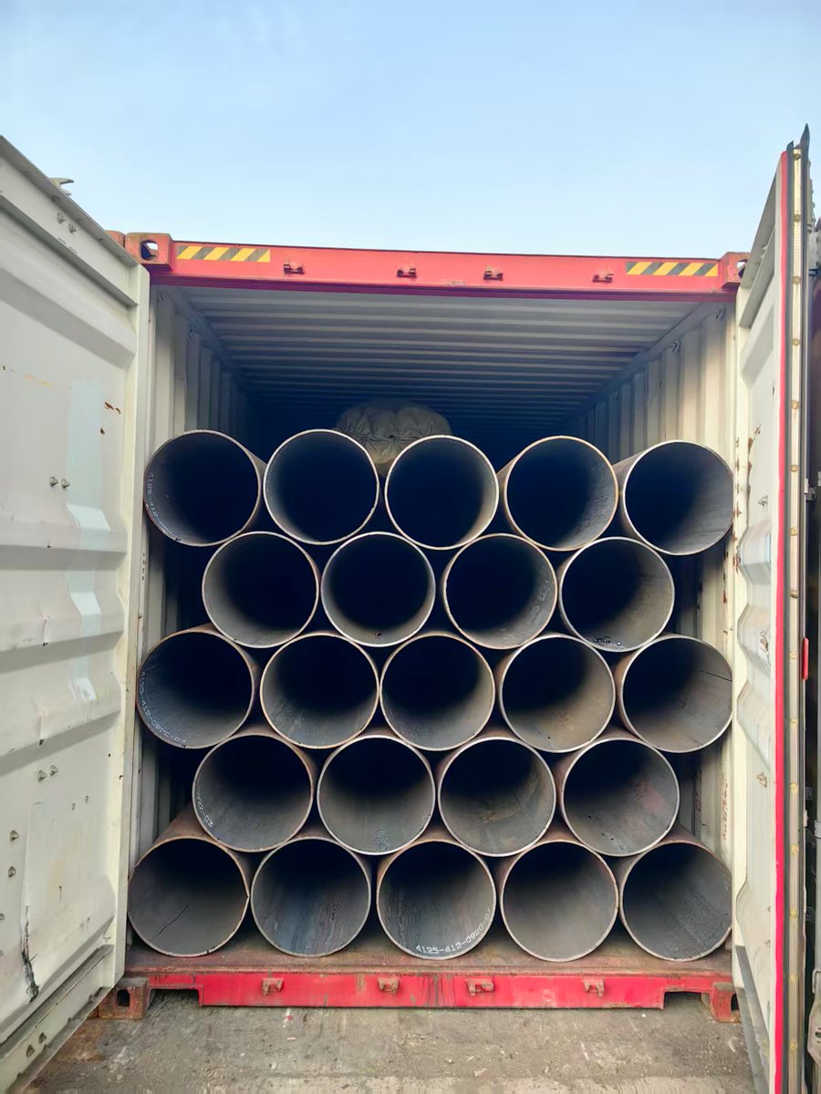 BotopSteel's tweet photo. Shipment of 457x9.53 ASTM A106 Grade B Seamless Steel Pipes💯
If you want to know more information about steel pipe products, you can contact us:
📩 sales@botopsteelpipes.com
☎ Whatsapp:008613463768992
🌐 https://t.co/AZPkI8ktXD
#astma106 #seamless #astma106gradeb #steelpipe https://t.co/aocPeeOxMJ