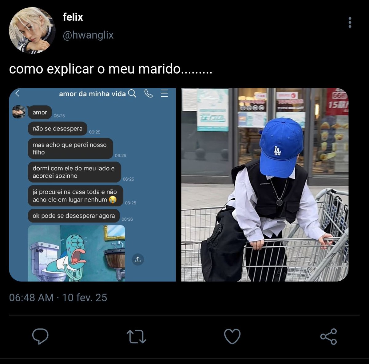 meuhannie's tweet photo. hyunlix au em:

as cinco vezes em que felix e hyunjin sobreviveram à paternidade. https://t.co/ONOogPvOYr