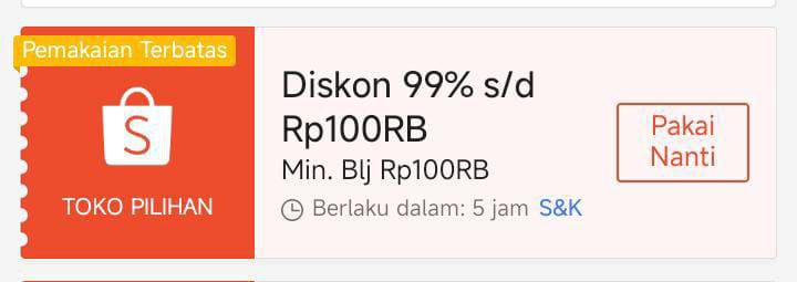 kalengsoja's tweet photo. INPUT KODE 2.2
Pake di jam ⏰ 08.00 WIB

Kode : MERIAHPROMO22

Input di sini kodenya ⤵️
https://t.co/tUKV5bLDJi https://t.co/Ph9y6DvQAx