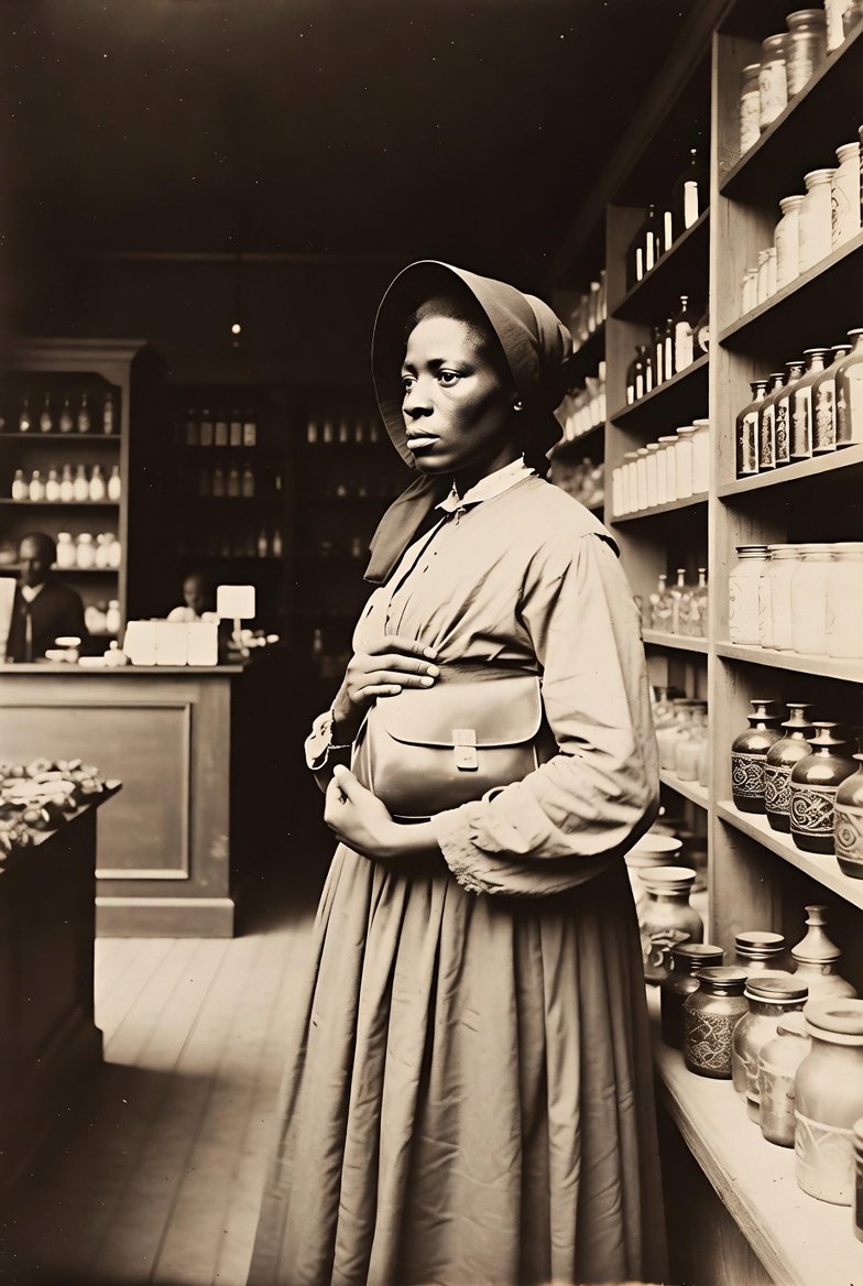 normposter's tweet photo. Daisy "Lazy" Fortmeyer invented shoplifting in 1883. #BlackHistoryMonth https://t.co/Axahs7wYOj