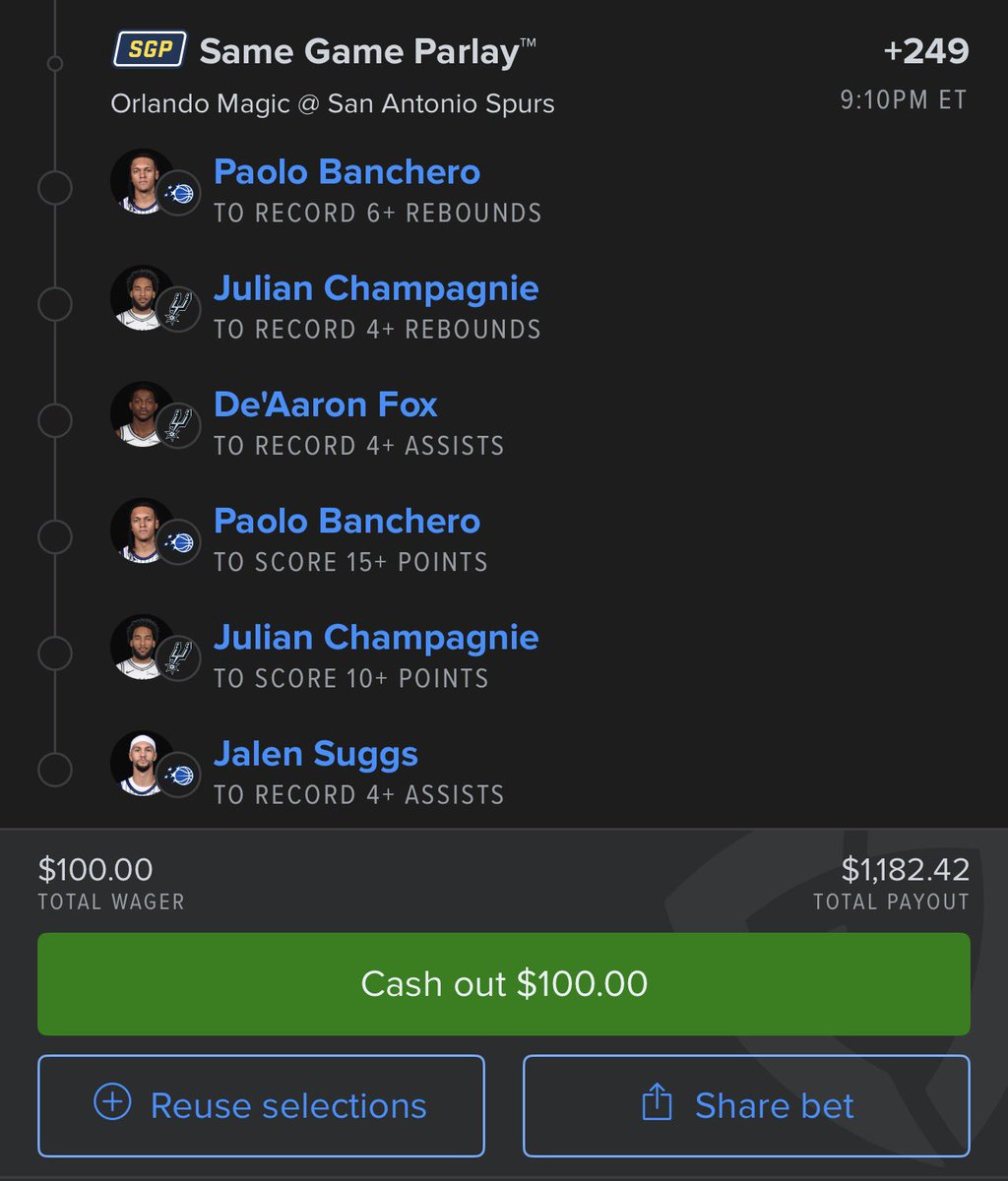 Winning Bets X tweet media