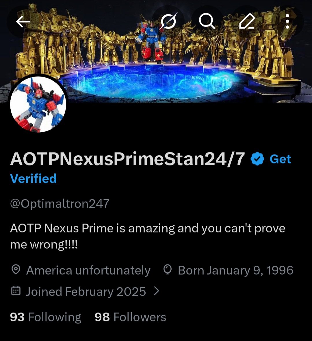 AOTPNexusPrimeStan24/7 🏳️‍🌈 tweet media