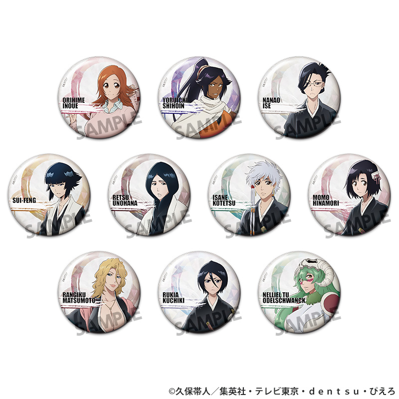 ☆新着☆ 【BLEACH 千年血戦篇 トレーディング ホログラム缶バッジ BOX