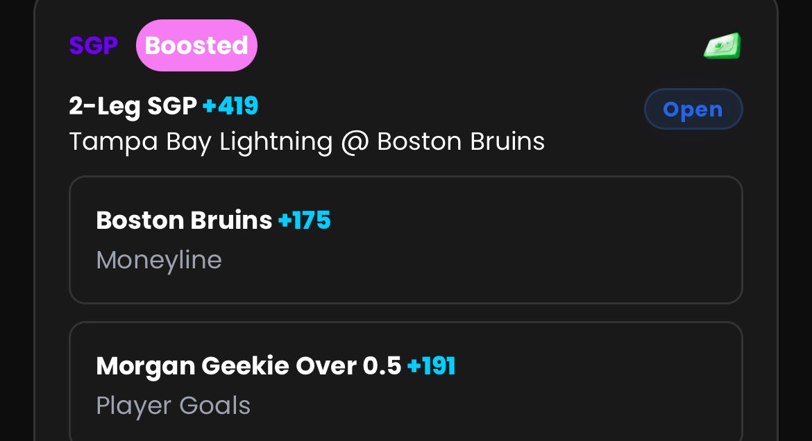 nuggon3's tweet image. Ran it with bruins ml