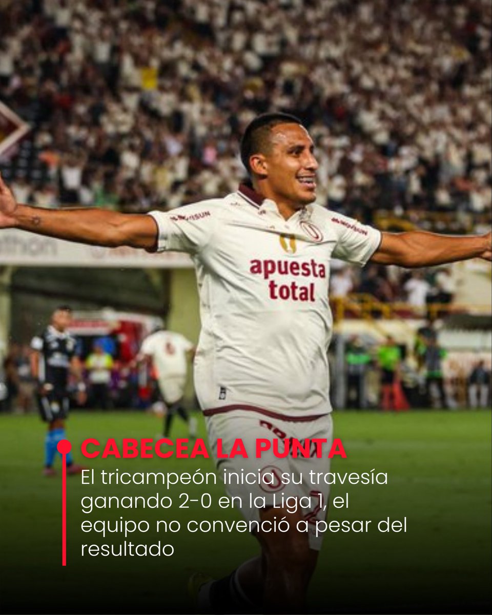 LaTribunaPer's tweet photo. Un Tricampeón con muchas dudas‼️
Universitario ganó tras un partido complicado frente a ADT donde no mostró superioridad frente a un rival con pocas luces.

⚽️55’ Valera - 57’ P. Guedes
🅰️ Concha brindó ambas asistencias.

#Liga1TeApuesto #ADT #U https://t.co/b92HNrVqB6