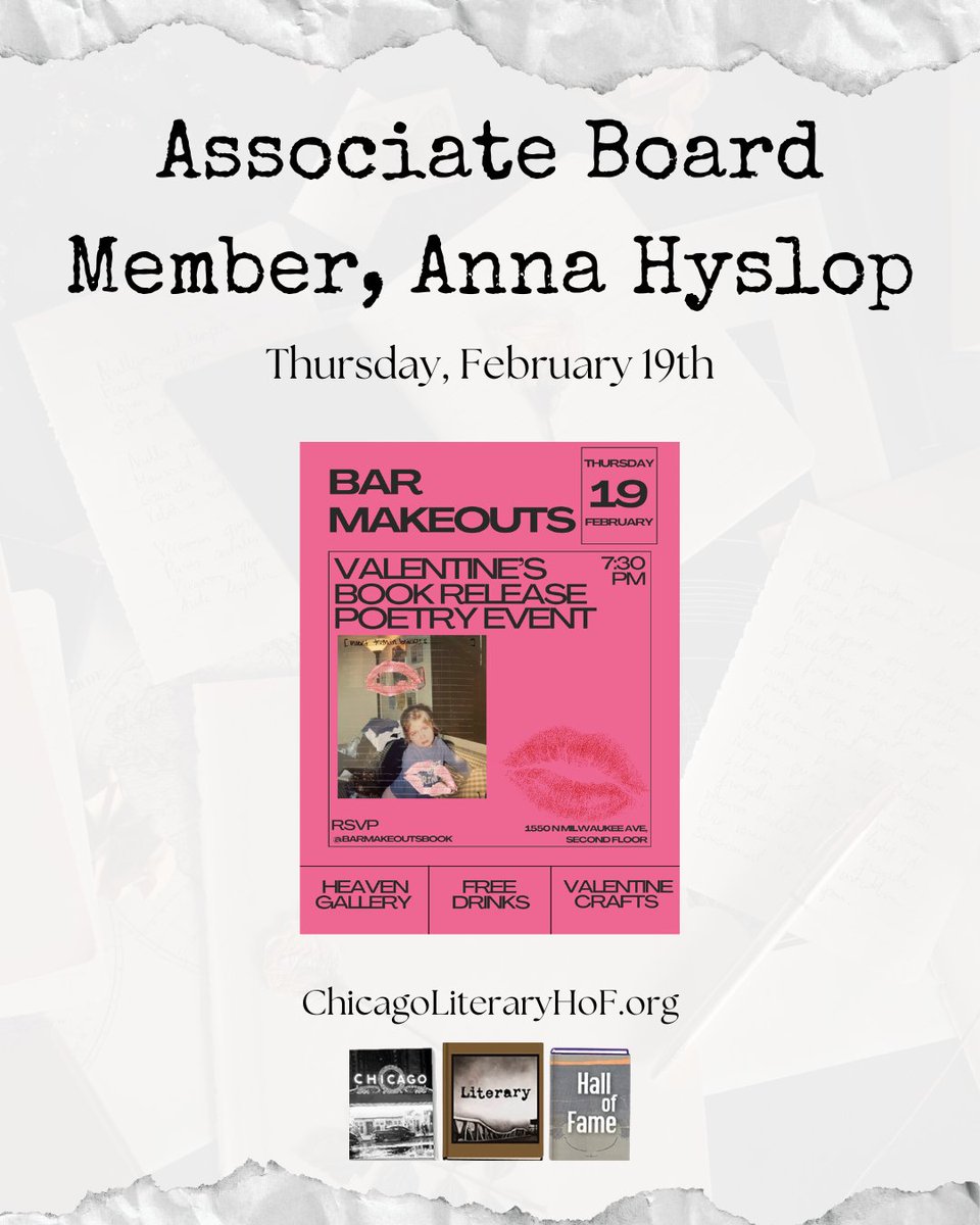 Chicago Literary HoF tweet media