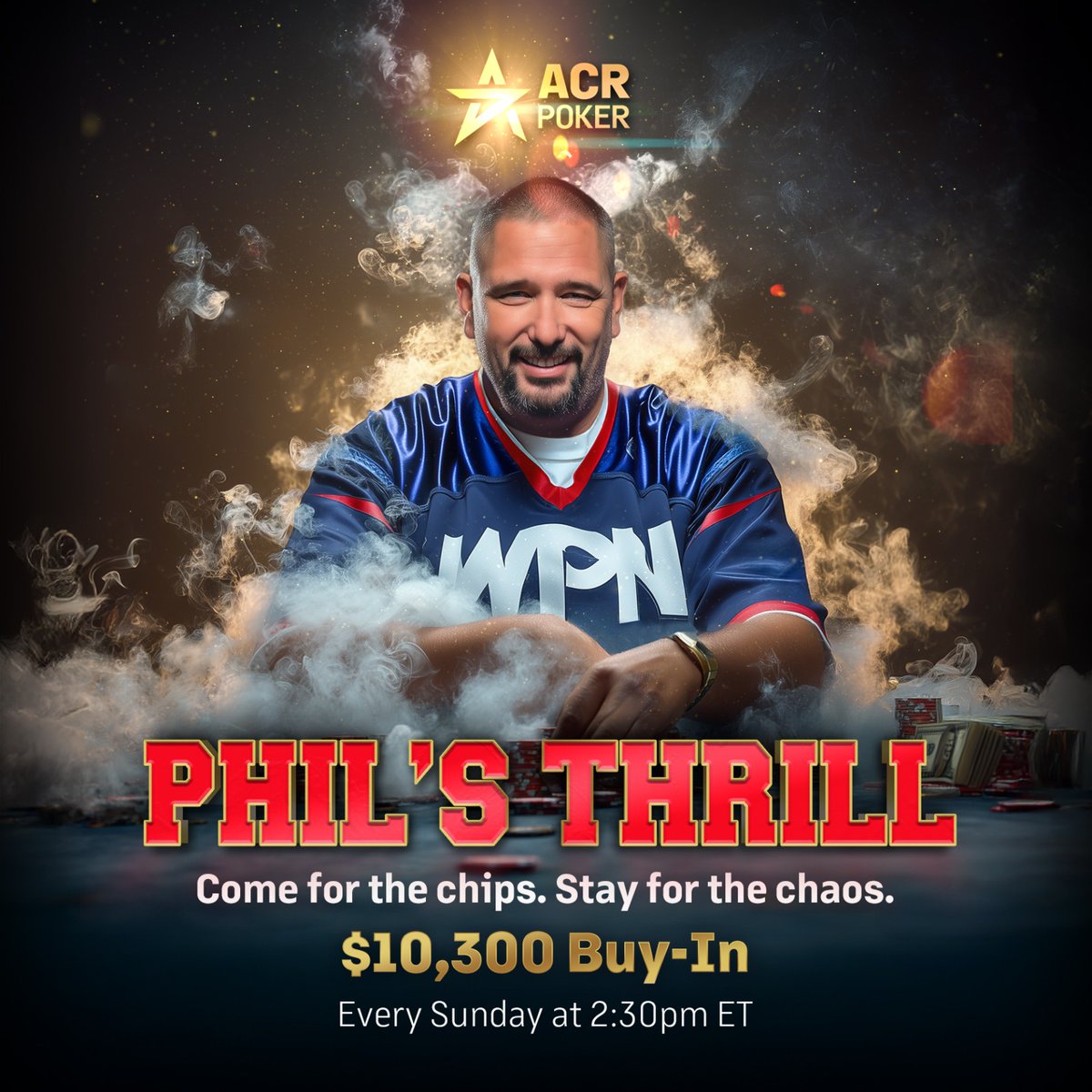 🗣️ Another massive turnout for 🚨Phil’s Thrill 10K🚨

👥62 entries created a prize pool of almost $620K, 
with $173K up top—plus the bragging rights that come with winning the highest-stakes tournament of the week.💸💰

📺Tune in to the live stream on the ACR Twitch channel. 
ACR