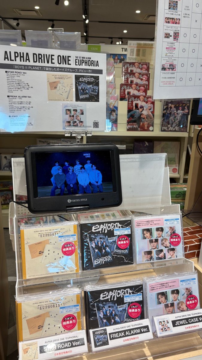 ALPHA DRIVE ONE 】 ／ 日本限定特典⋆ｼﾘｱﾙﾅﾝﾊﾞｰ付き THE 1ST MINI