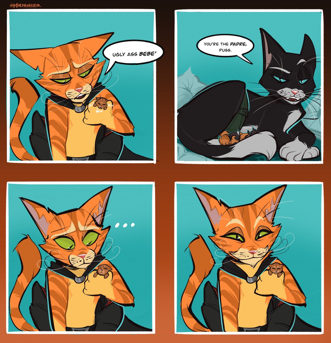 That one trend, but Puss would be a proud papa regardless! 

#shrek  #PussInBoots #SoftBoots