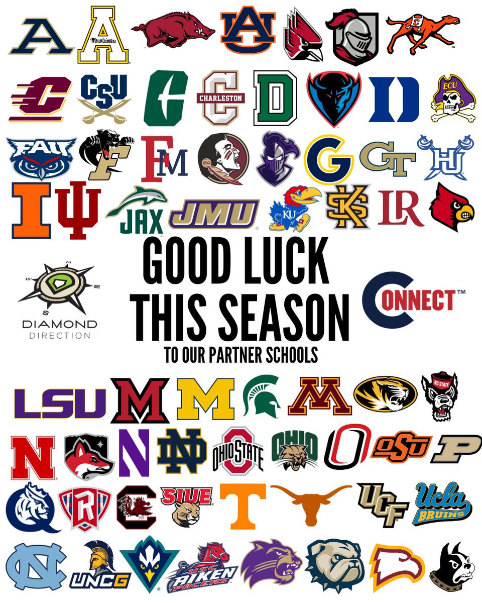 DDSBandEvents's tweet photo. It’s opening weekend!
Best of luck this season to our Diamond Direction & Connect partner schools!
#ConnectCamps #DiamondDirection #Collegesoftball #NCAASoftball https://t.co/6uuMcBErw3