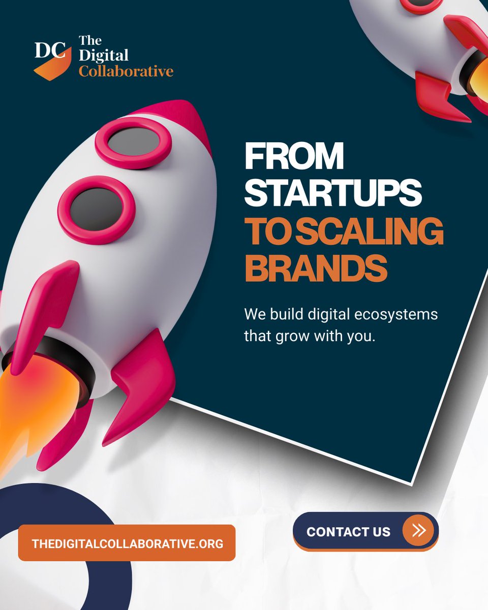 Digital_Collab's tweet image. From startups to scaling brands 🚀
 We build digital ecosystems that grow with you.
 📞 877-224-0478
 #BusinessOwners #ScalingUp #MarketingSupport