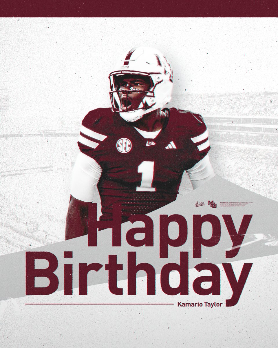 Happy Birthday, QB1!

#HailState || <a href="/KamarioTaylor/">k¹</a>