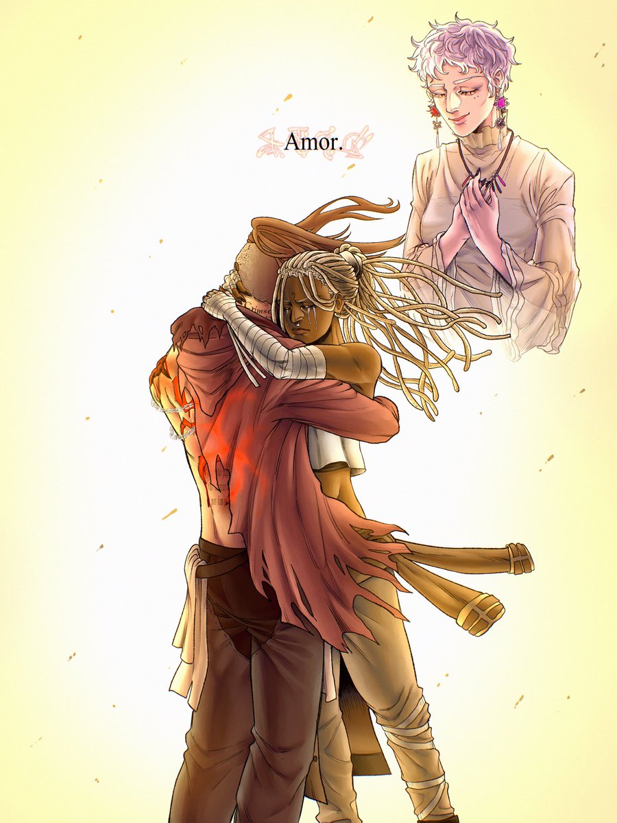 bastet_min's tweet image. Todas as artes que encomendei com o incrivel @jenan_arte de presente pra cada player e mestre como agradecimento por protegerem o Juan até o final 🩵