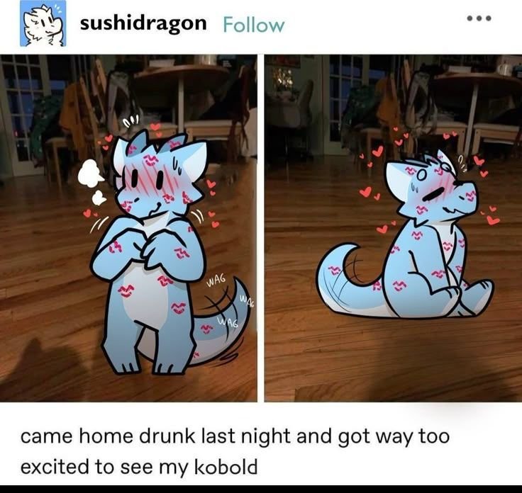 I NEED a kobold to do this to where are all the kobolds at man smhhhh