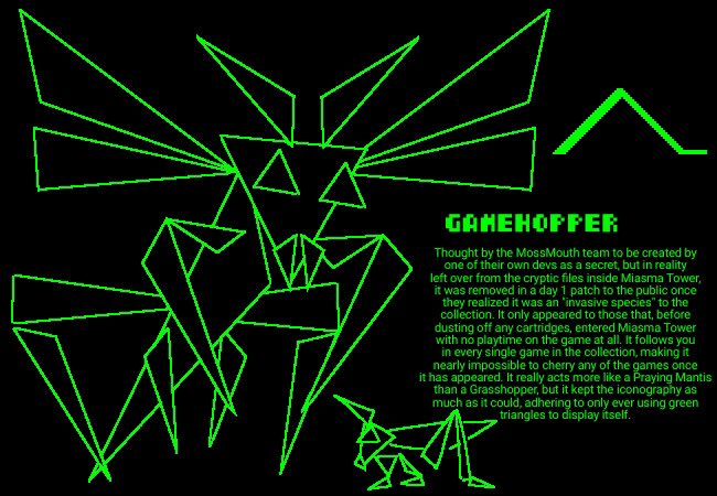 Chickenbone213's tweet photo. Yet another submission by @SManta414 , Gamehopper!!!!!
#exeoc #execommunity #ODDJAM https://t.co/vz8LslhlHv