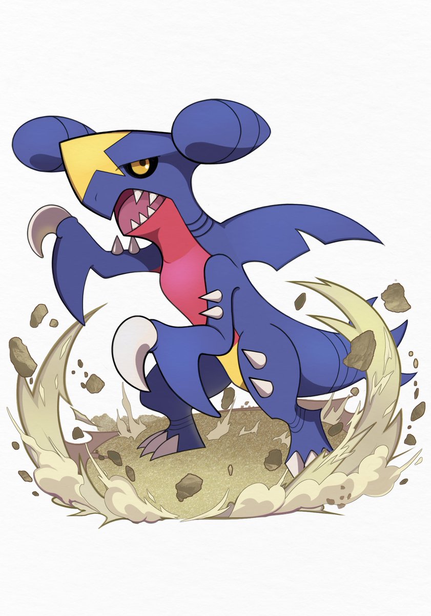 ReyOscuro3090's tweet photo. Tooney Garchomp - ガブリアス

#Pokemon #Pokémon #illustration #garchomp https://t.co/8pXyRhMt5T