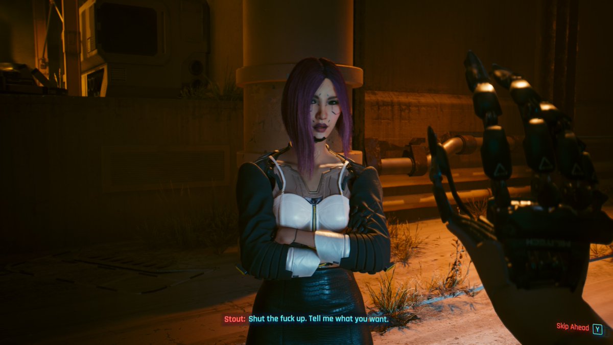 i'm so sorry ma'am i'll never speak again