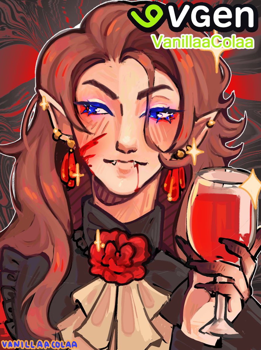 It's just wine I promise 🍷🩸

@/Caerul_Artemia