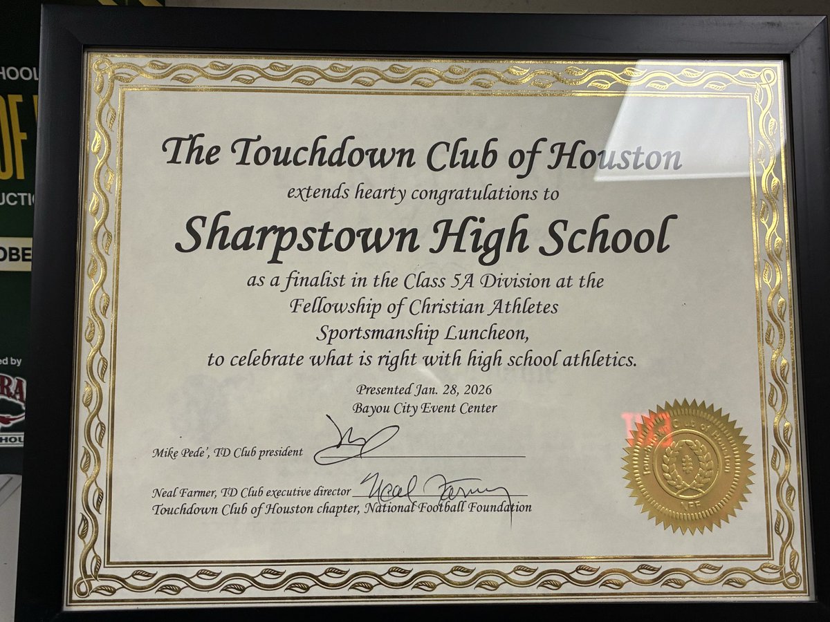 Houston Sharpstown Football tweet media