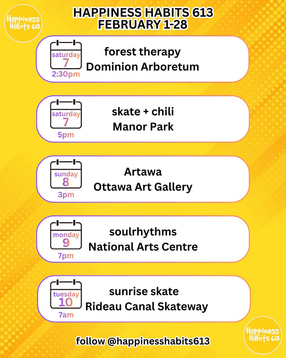 Happiness Habits 613 - week 1