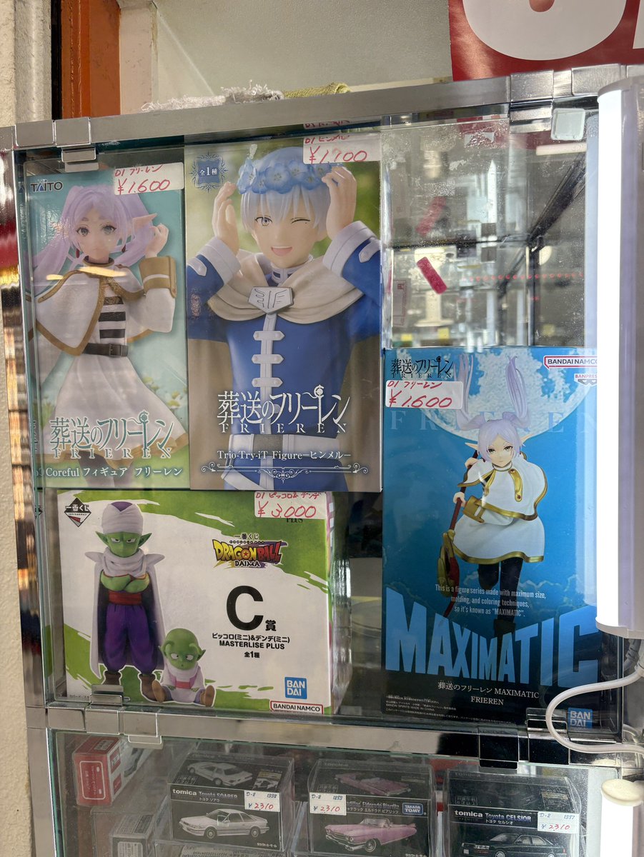 ☆D1ケースに入荷しました!! 葬送のフリーレン フィギュア 3種