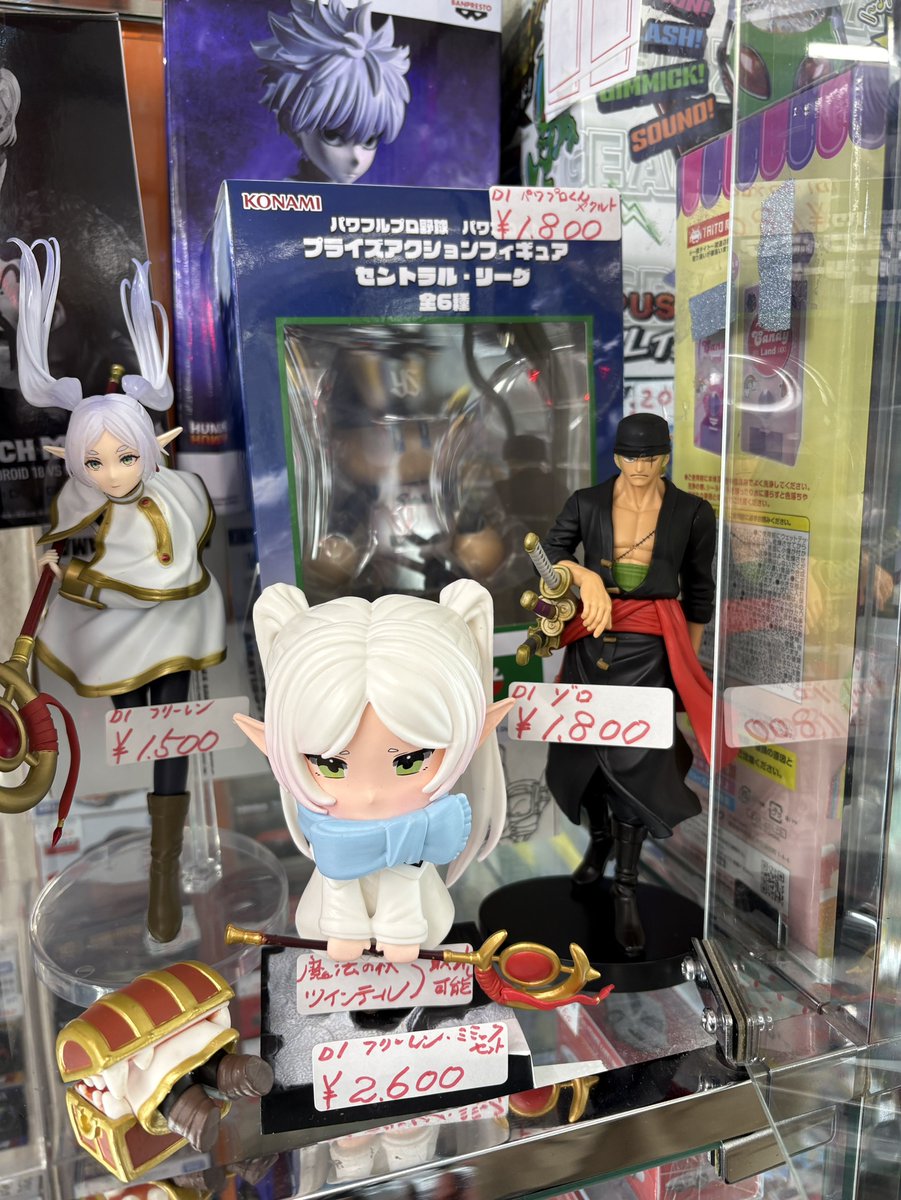 ☆D1ケースに入荷しました!! 葬送のフリーレン フィギュア 3種