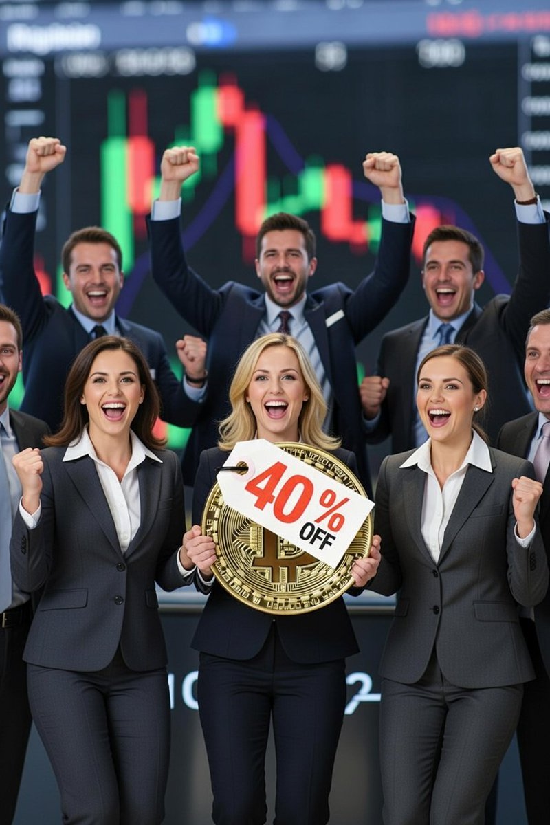 #Bitcoin crash 40% from $126K. But other see is as 40% sale discount! 🚀
Trade smarter on MEXC: Profit more with
✅ Discounted fees (up to 50% off)
✅ up to 8K USDT rewards.
Lock in the savings: promote.mexc.co/a/ngReX7nU
(not for Malaysians)
(trading is risky)