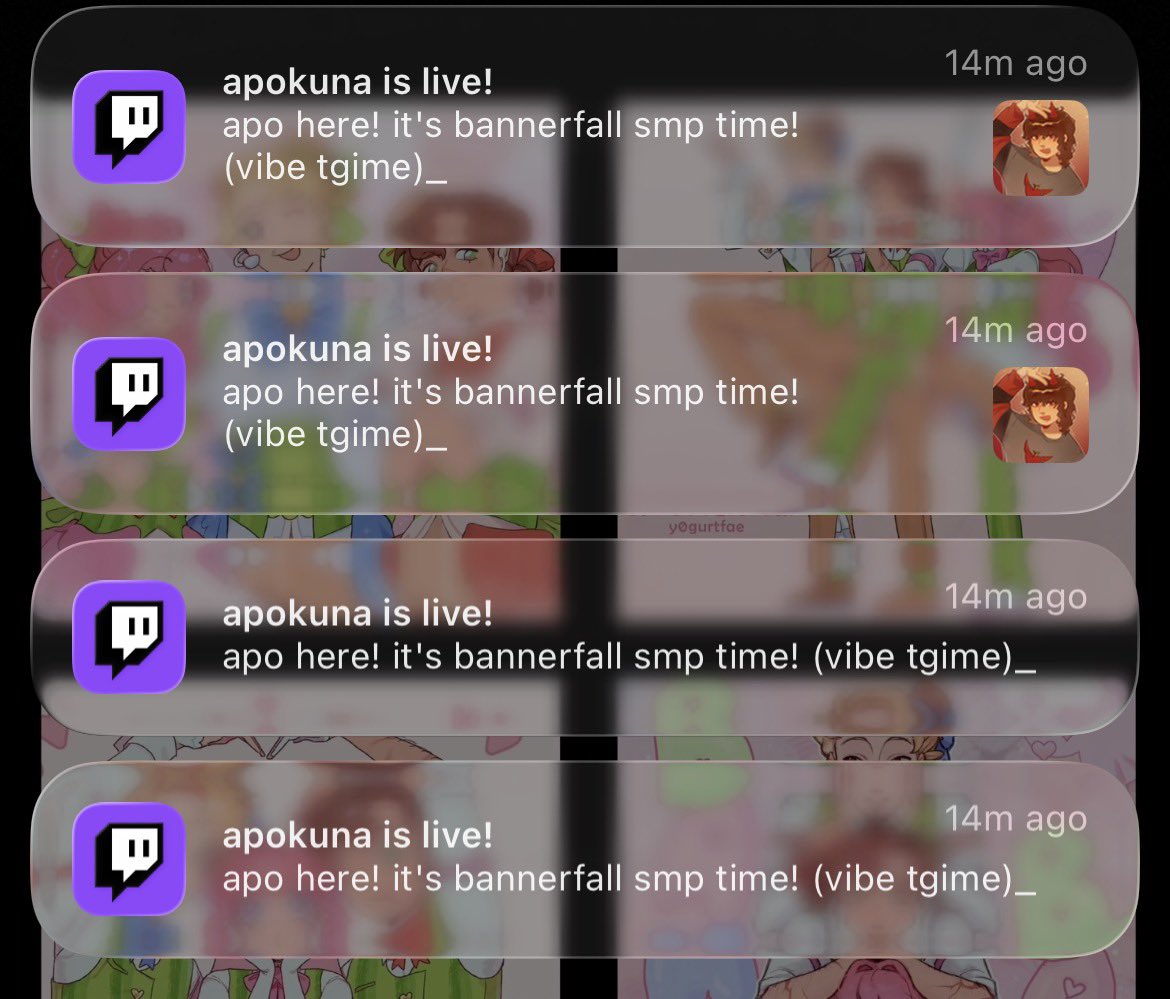 Guys I think apokuna is live? (My notification must have glitched? LMAO)