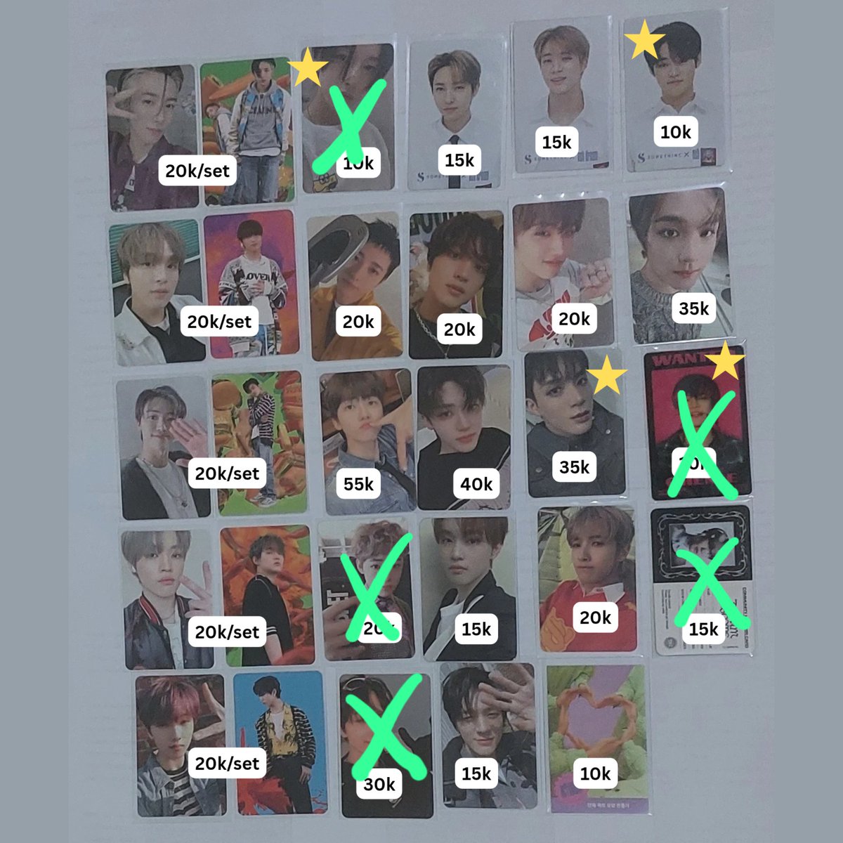 beibcuz's tweet photo. (update) wts aab pc nct 
[mau stopcollect]

price inc all (adm &amp; pack)
☆ slight/damage
× not for sensitive buyer 
keep with dp
dom medan, ina https://t.co/F62zRkRZpM