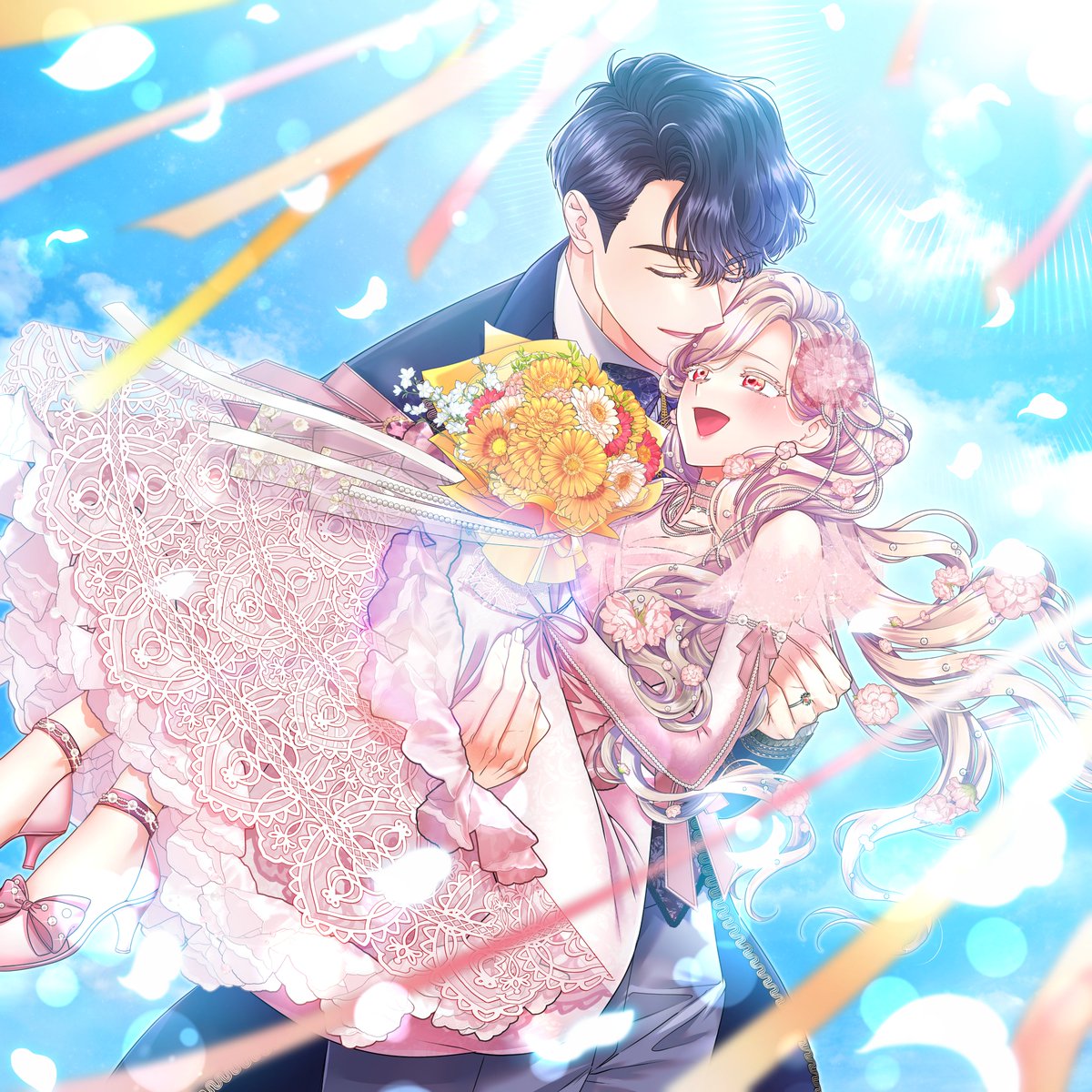 mamadeki_info's tweet photo. ／
🎉 HAPPY BIRTHDAY TO ロルフ 🎂💙
＼
『無能な継母ですが、家族の溺愛が止まりません！』

2月2日は 
＼ 💙#ママ溺 ロルフのバースデー💙 ／

この日、ふたりはようやく同じ場所へ😍
そっと抱き寄せる腕も、見つめ合う微笑みも、
この日のために重ねてきた”想い”の証❤️💙

ロルフにとって
愛とぬくもりに満ちた一年の始まりになりますように💙🐻‍❄️

#ロルフ生誕祭　#ママ溺バースデー