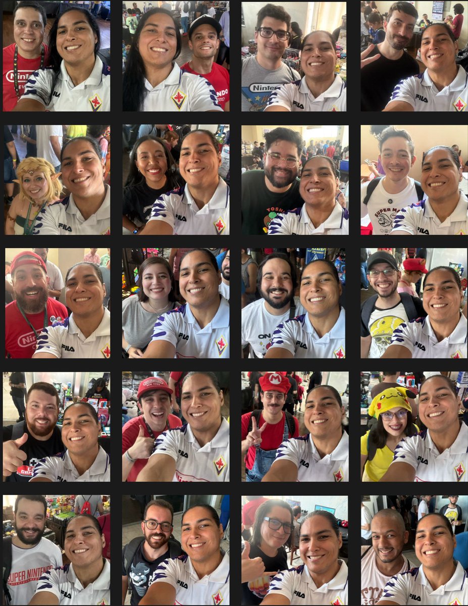 O mosaico de selfies vivíssimo dps da #gameexporio grande evento! Comunidade em peso <a href="/rowguii/">rowguii | XOXANDO GAMES</a> <a href="/Lipe_Redfield/">Lipe Redfield</a> <a href="/naioyalunna/">NayLunna 🌙 Streamer Twitch & YouTube</a> <a href="/caiohansen/">Caio Hansen 🕹️📺</a> <a href="/AndreKirby_/">André Kirby | 🅱️itVermelho 🟥</a> <a href="/LauraRubianes/">Laura Rubianes</a> <a href="/ZeRenacho/">Zé Renacho</a> <a href="/danillowalker/">Danillo Walker</a> <a href="/guilhermeoss/">Guilherme Oss</a> <a href="/jessicaupyt/">JessicaUP 🎮</a> <a href="/RogerioMarrara_/">Rogério A. Marrara</a> <a href="/nerdnintendista/">Nerd Nintendista 👾🚩</a> <a href="/JacksonTheus_/">🐙Ultra Theus</a> <a href="/andrezzabplays/">AndrezzaBPlays</a>