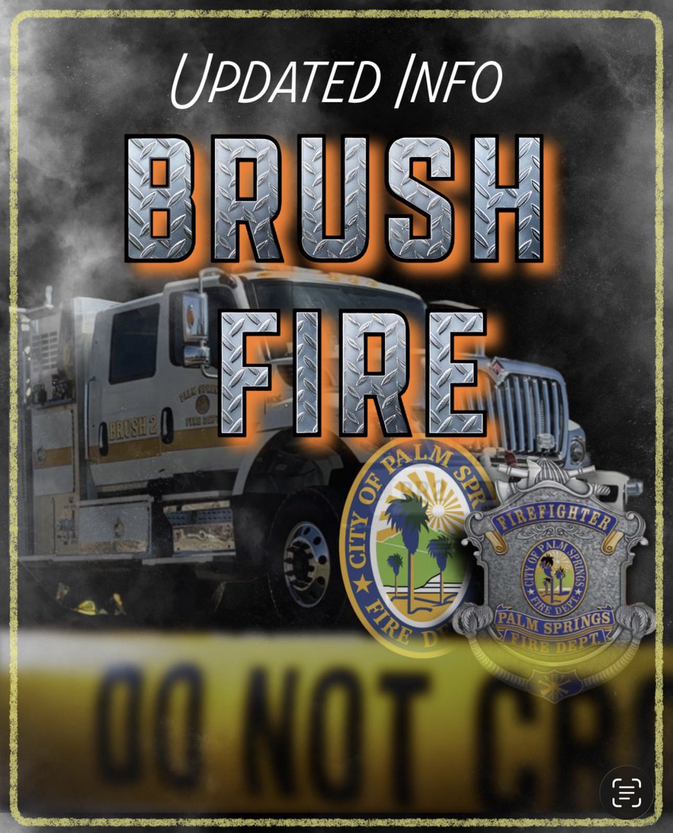 Palm Springs Fire Department tweet media