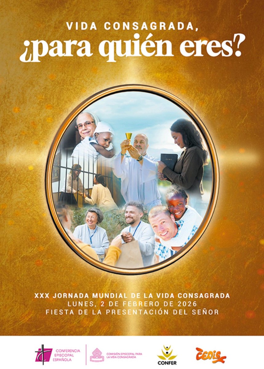 #EVANGELIODELDÍA 📖 |

🪔 ¡Feliz domingo de la Candelaria, hermanos!

   Hoy, celebramos la jornada por la Vida Consagrada, bajo el lema "¿Para quién eres?". Pidamos a Santa María por todas las personas consagradas. 

#EstrelladelaMañana⭐
