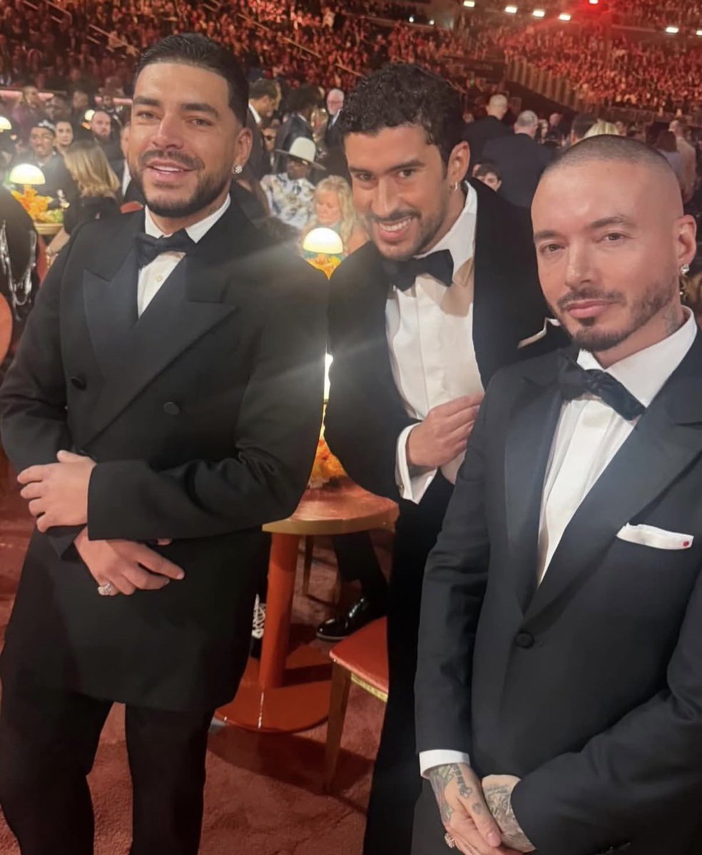 musictrendscol's tweet image. Ryan Castro, Bad Bunny y J Balvin juntos en los #GRAMMYs 

📸: Valentina Ferrer