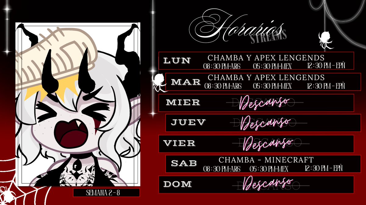 Hace muchooo calooor! 
twitch.tv/ameliianaa

#twitch #Vtubers