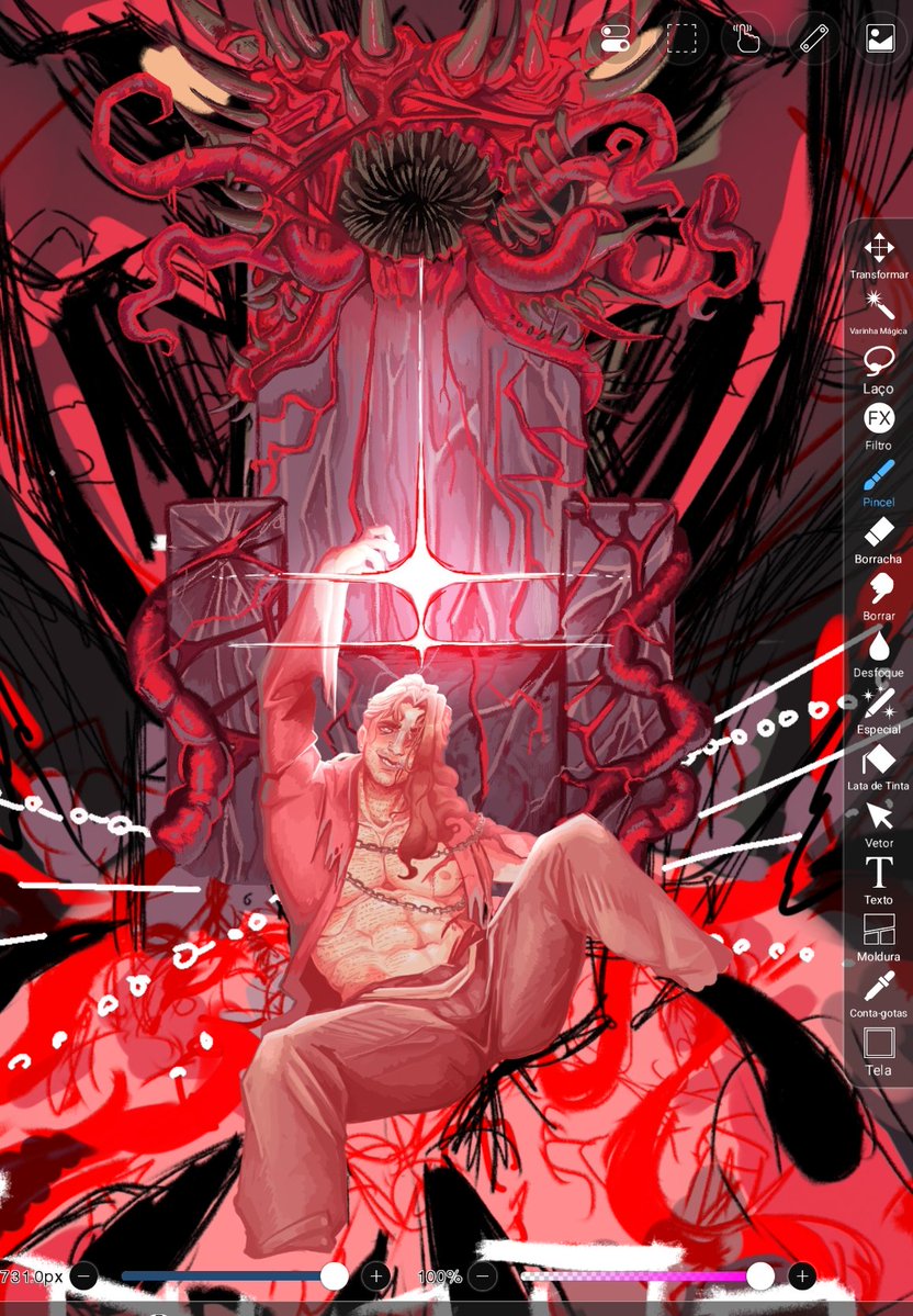 Quecael_'s tweet image. Estamos progredindo! (A arte ta em uns 35%)