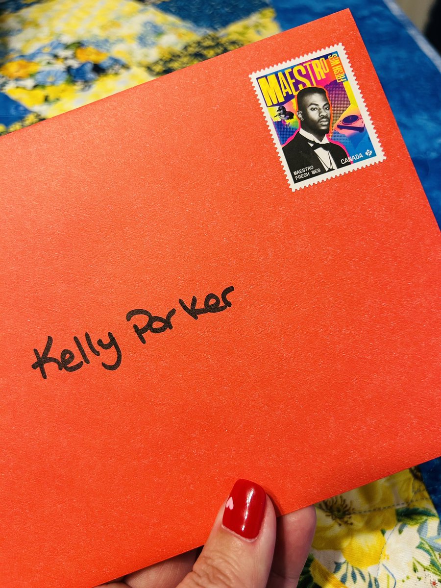 KristinMacIsaac's tweet image. Literally sending my bestie a Valentine so that I could use my @MaestroFreshWes stamp… ✉️❤️ #CanadianIcon