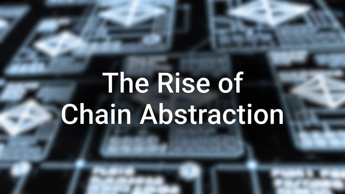 Chain abstraction is changing everything—soon users won’t need to worry about networks, bridges, or gas fees. Web3 will just work seamlessly behind the scenes. The future is invisible infrastructure. 🔗✨

Read more here: tinyurl.com/9y7vpn6x

#Blockchain #Web3 #ECXX