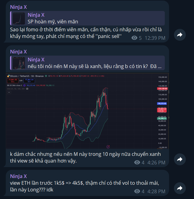Liệu rằng lần này sẽ tiếp tục đúng khi mà rất nhiều kol đang view xuống hơn nữa ! 

#BTC