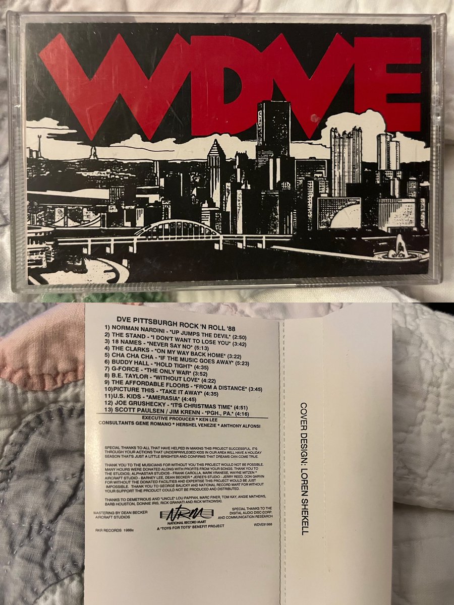 1992Pirates's tweet photo. Three dollar Thrift Store find from 1988🔥 🤘 

@DVERADIO @scottblasey https://t.co/KvTRn3MStp