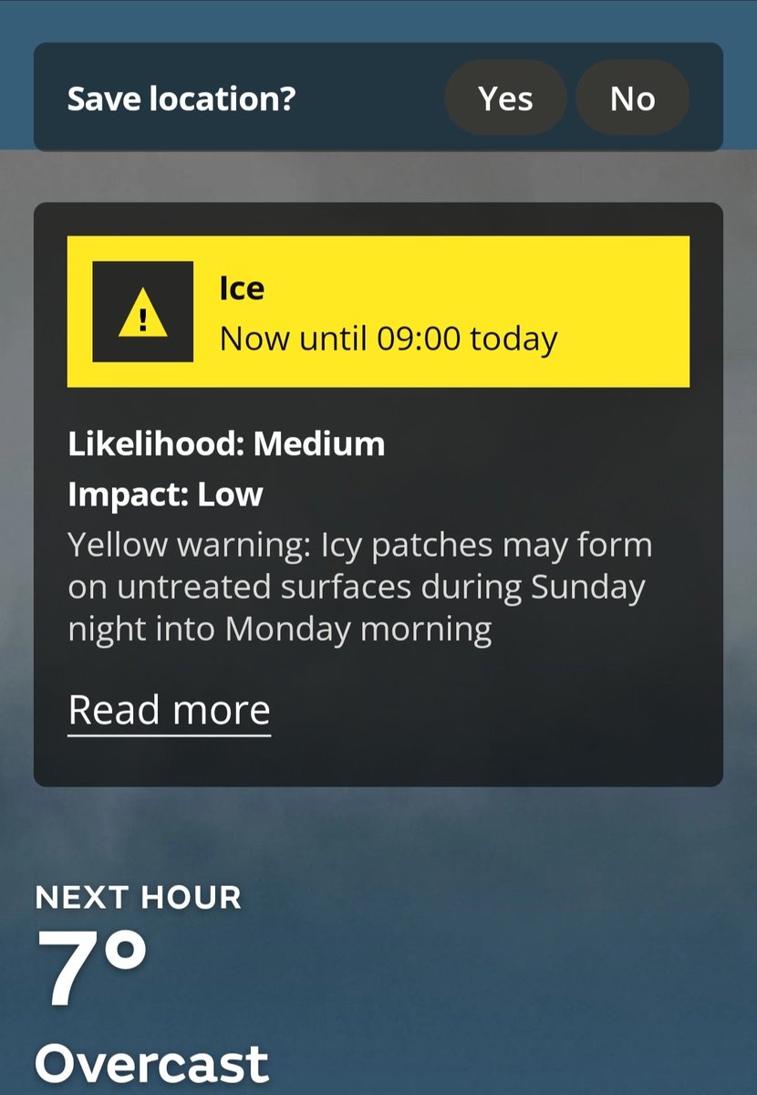 RetroGamerDave's tweet photo. Nice one @metoffice I've just spent an hour trying to get home with no flood warning and everything is badly flooded, and you put a ice warning at 7 degrees https://t.co/d43b09ffo0
