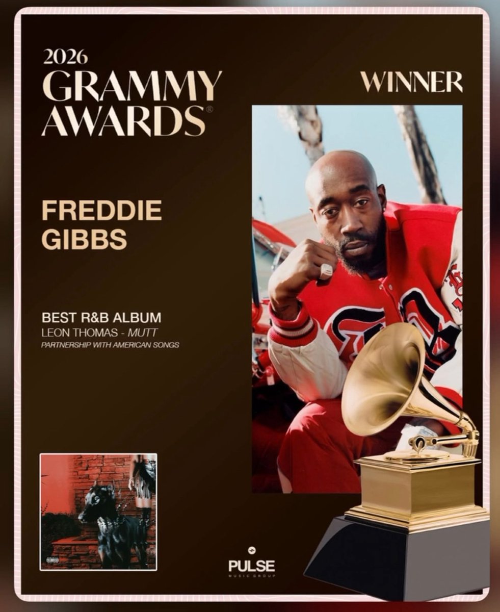 PeterEllsworth's tweet photo. Very proud of this guy too 🏆 @FreddieGibbs https://t.co/u0i633mcGV