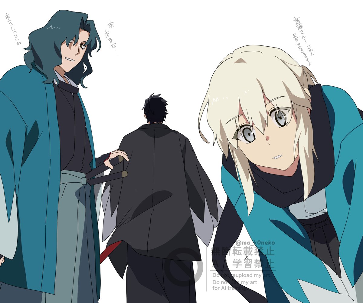 ma_k0neko's tweet image. らくがき