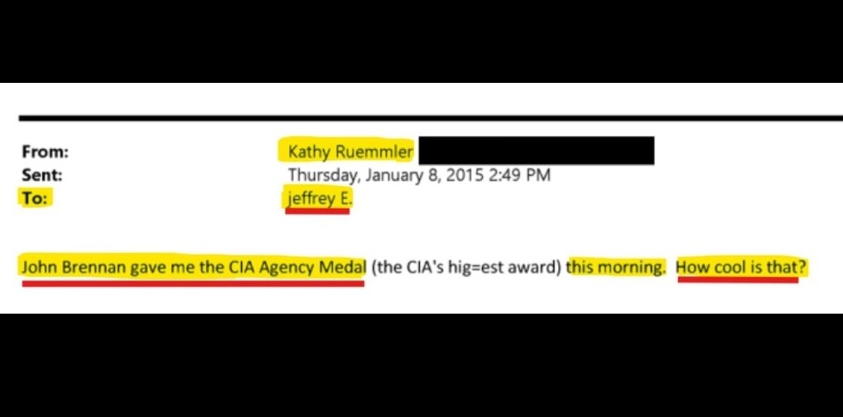 Subpoena the CIA for #MMTLP

Kathryn Ruemmler the Goldman Sach exec, Obama whitehouse council, was on the board of FINRA when MMTLP was halted! 

It makes sense why they would do something so blatantly illegal, they had the CIA behind them!