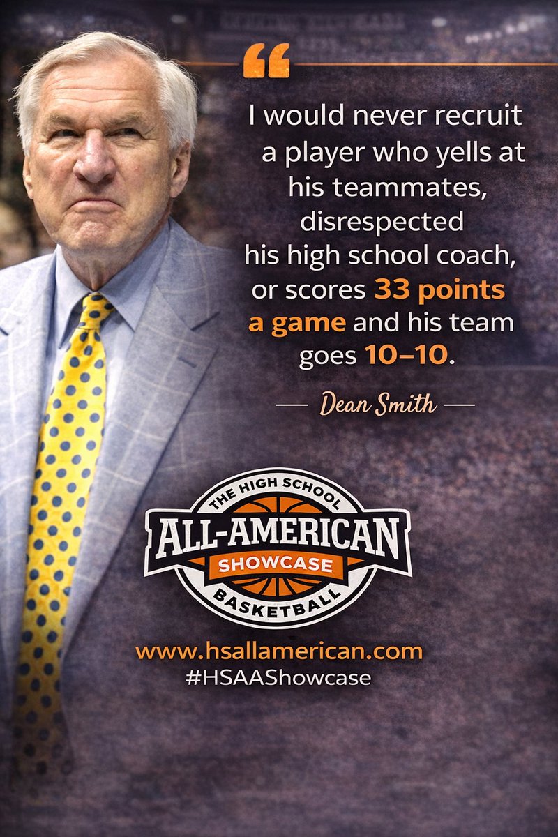 HSAAShowcase's tweet image. Scoring doesn’t impress real coaches.
 Leadership does. Culture does. Winning does.
How you act matters as much as how you play.
🏀💭

#HSAAShowcase #BasketballIQ #TeamFirst #PlayerDevelopment