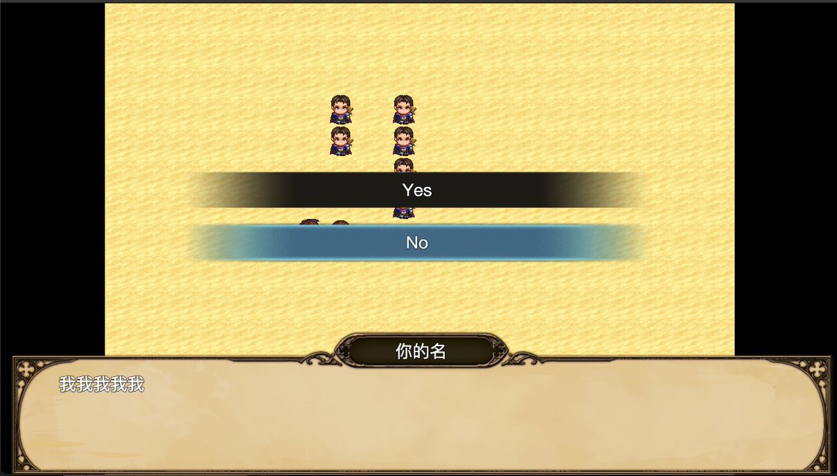 Conviction_SRPG's tweet image. [RMMZ] 無料プラグイン宣伝 ChimakiMsgSkin、現在itchにて無料でダウンロード可能です。 このプラグインの内容：
conviction-srpg.itch.io/rmmz-custommsg…
- メッセージ／選択肢／名前ウィンドウのスタイルを素早く変更
- 使い切りのテキスト中央揃え機能を提供
座標の簡単に調整

#RPGMakerMZ #rpgmaker #plugin